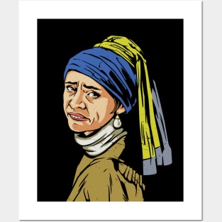 Jerri with a Pearl Earring Posters and Art